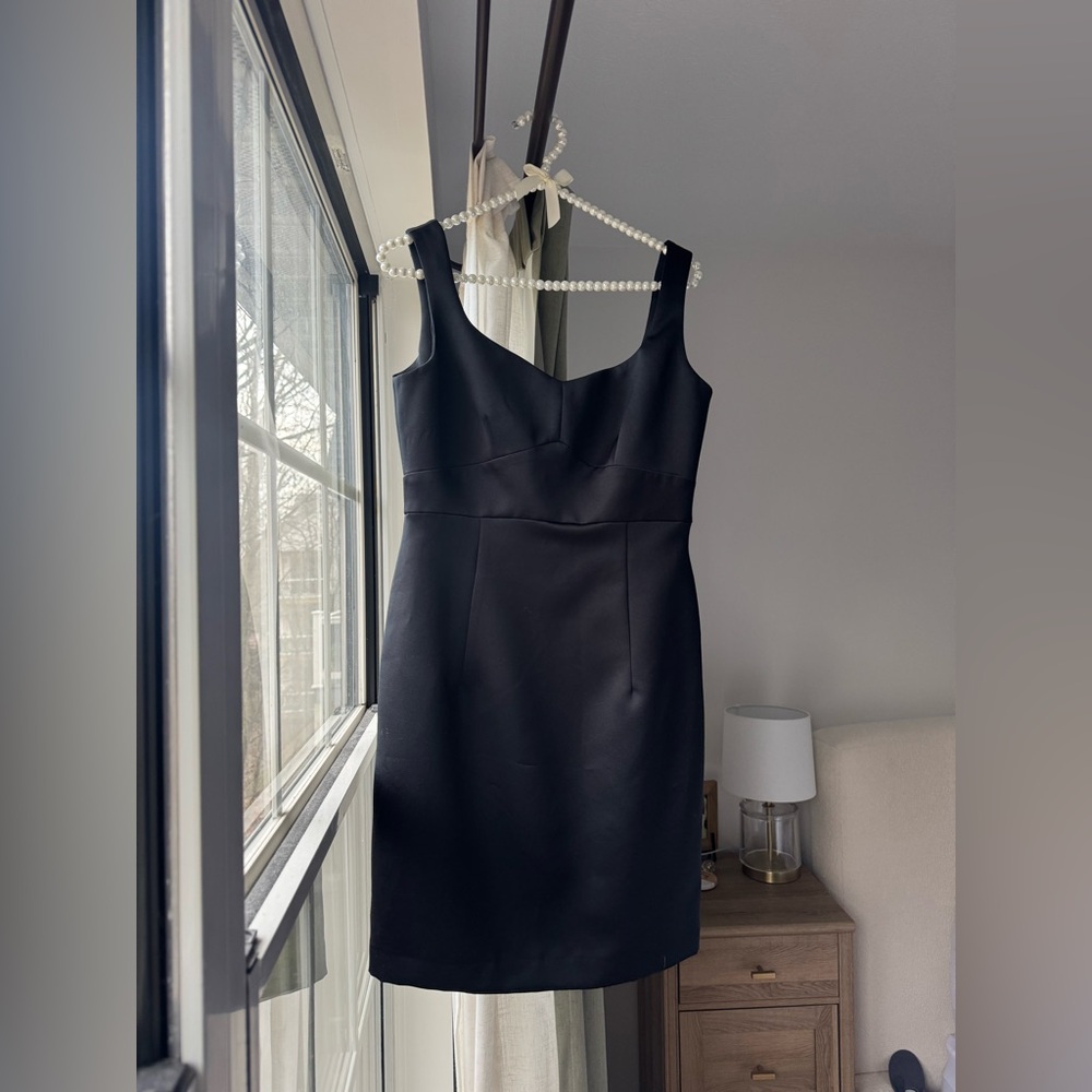 Vintage 1990s Casual Corner Black Dress — New With Original Tags Size 6